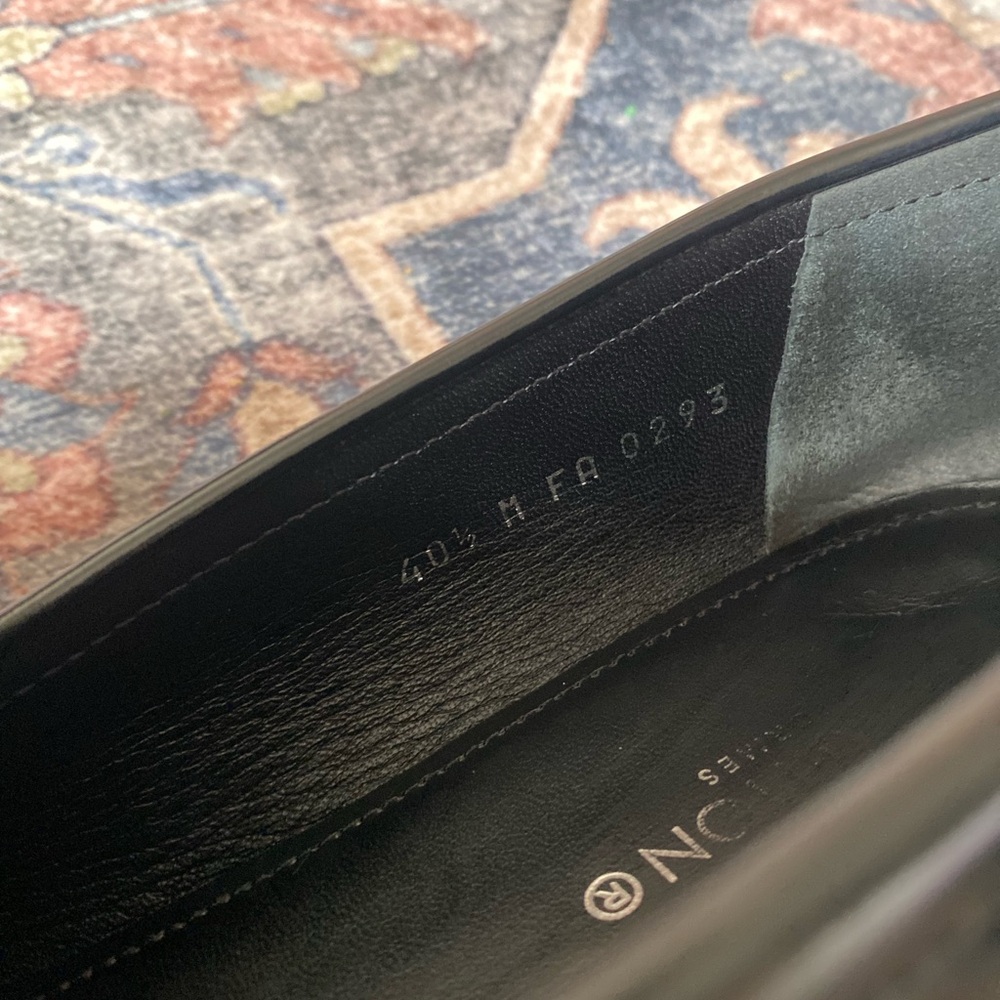 Louis Vuitton Black Chess Flat Leather Loafers - Picture 10 of 13